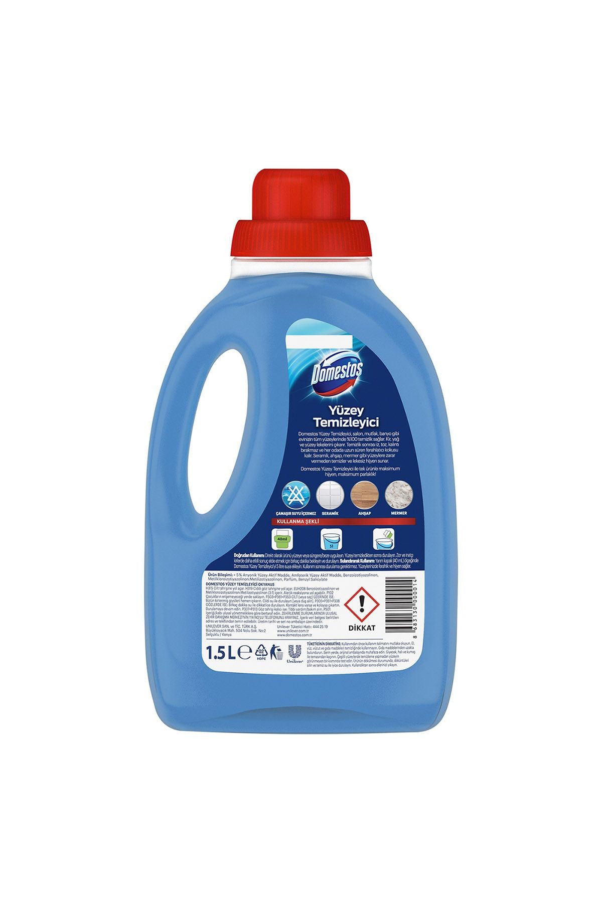 Yüzey Temizleyici Okyanus 1500 ml 3 Adet