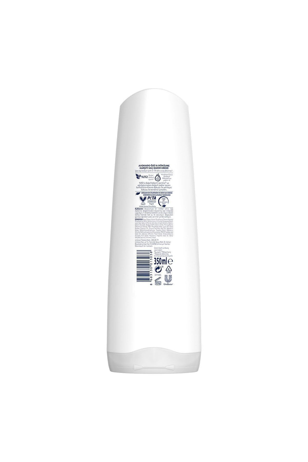 Ultra Care Saç Bakım Kremi Dökülme Karşıtı Bakım Avokado Özü 350 Ml X2 Adet