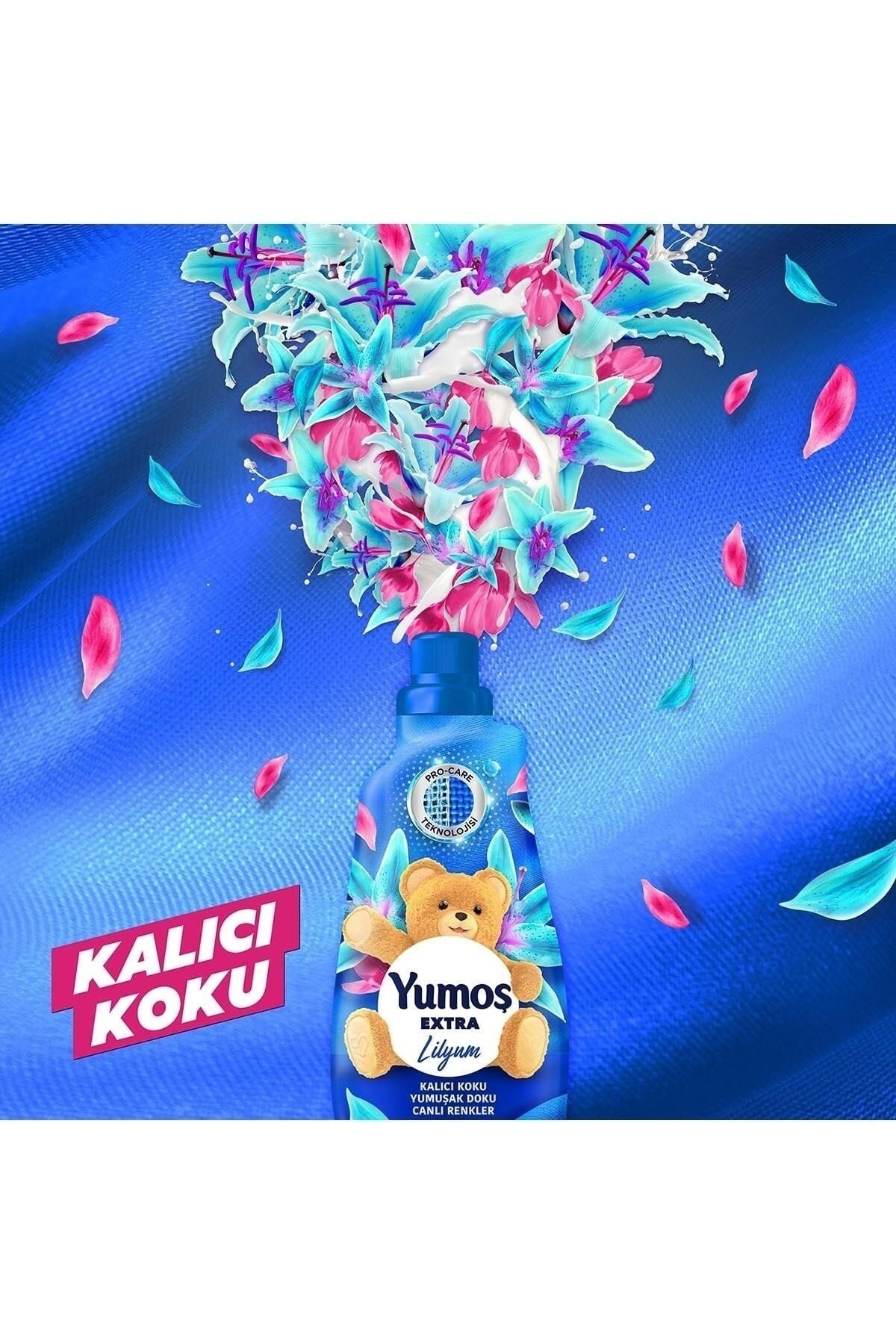 Extra Lilyum Konsantre Çamaşır Yumuşatıcı 1440 Ml 60 Yıkama X2
