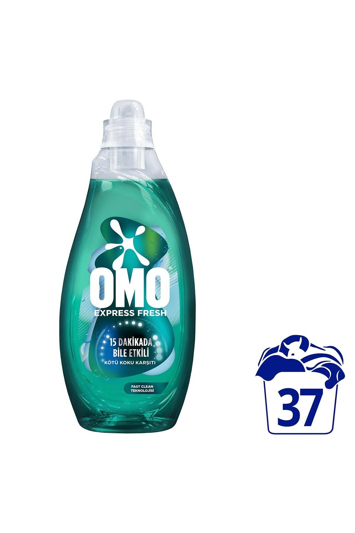 Express Fresh Kötü Koku Karşıtı Beyaz Renkliler Deterjanı 1480 ml
