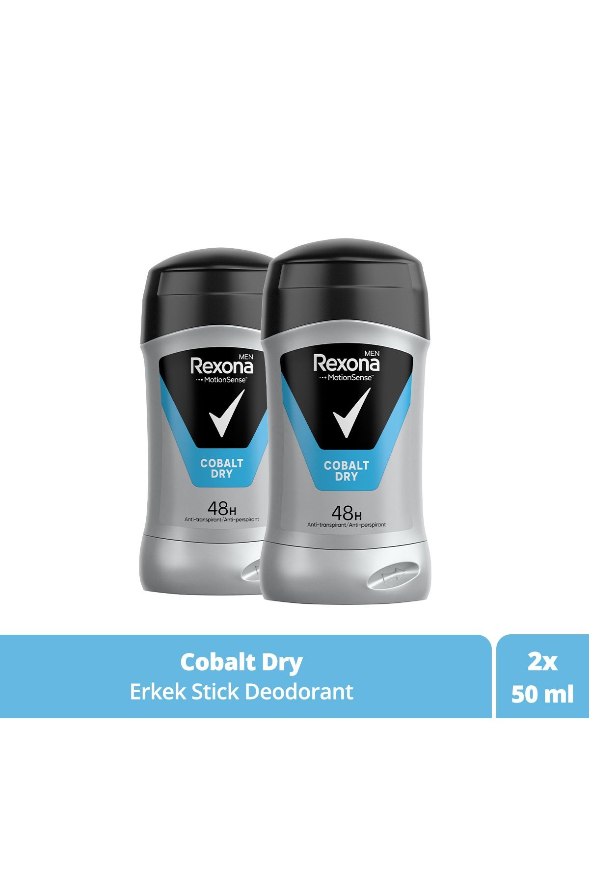 Men Motionsense Erkek Stick Deodorant Cobalt Dry 50 ml X2