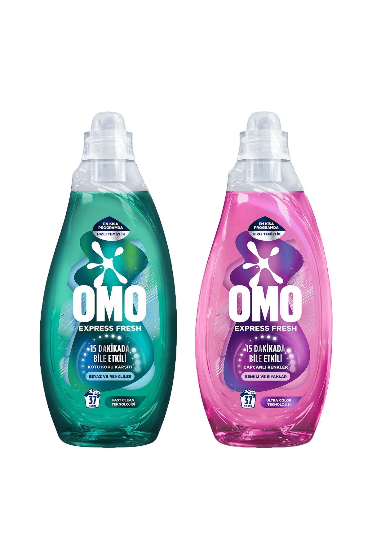 Express Fresh Beyaz Ve Renkliler 1480 ml Renkli Ve Siyah 1480 ml