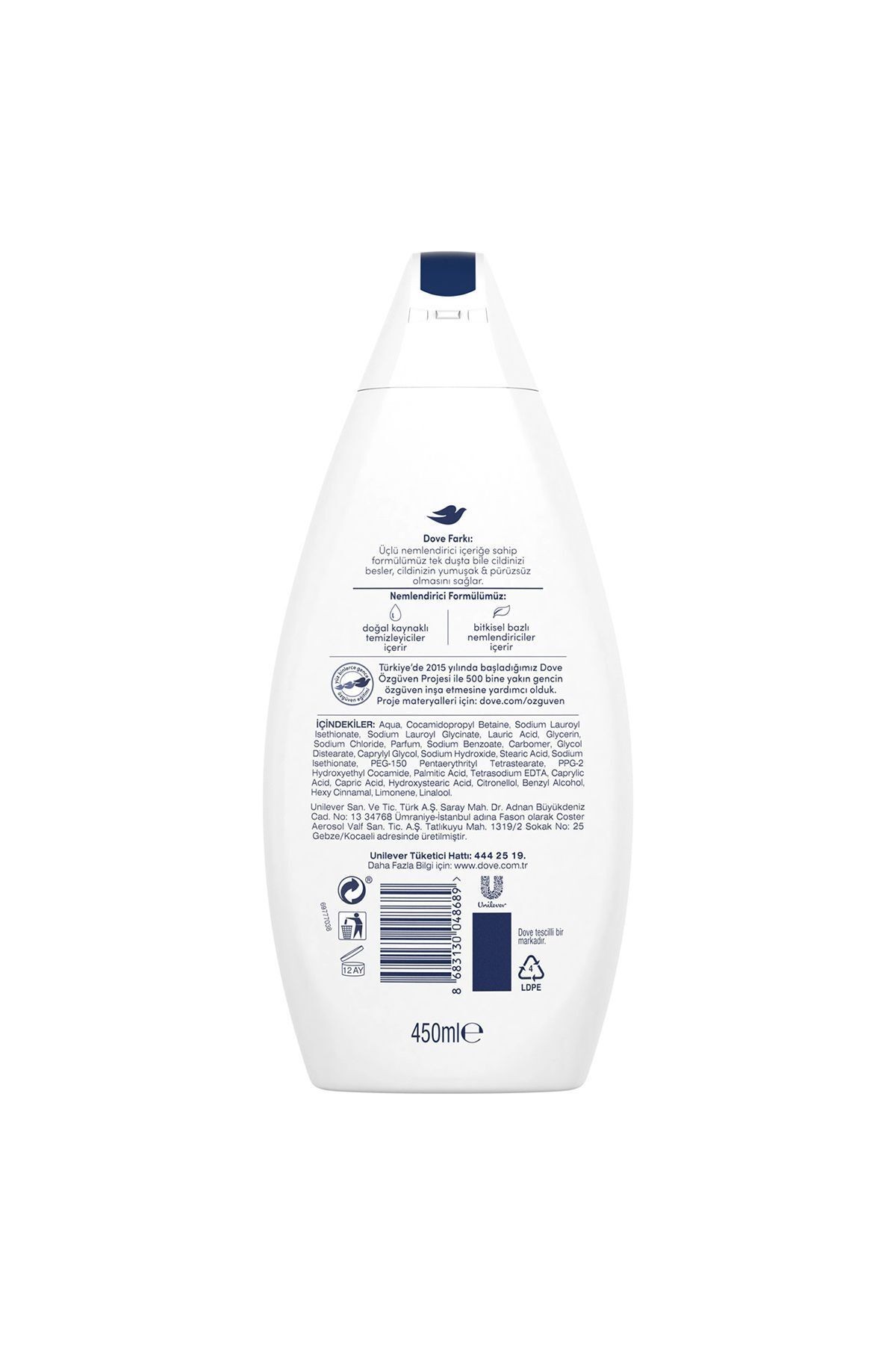 Nemlendirici Duş Jeli Deeply Nourishing 450ml X2