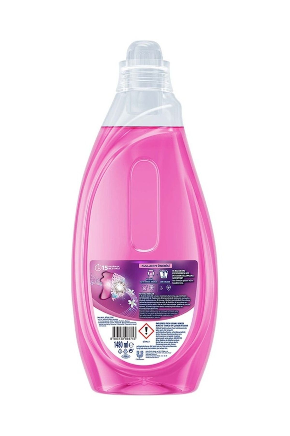 Express Fresh Capcanlı Renkler Renkli ve Siyahlar Sıvı Çamaşır Deterjanı 3 x 1480 ML