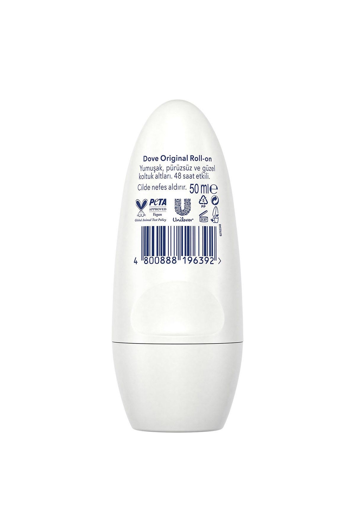 Kadın Roll On Deodorant Original 1/4 Nemlendirici Krem 50ml X2 Adet