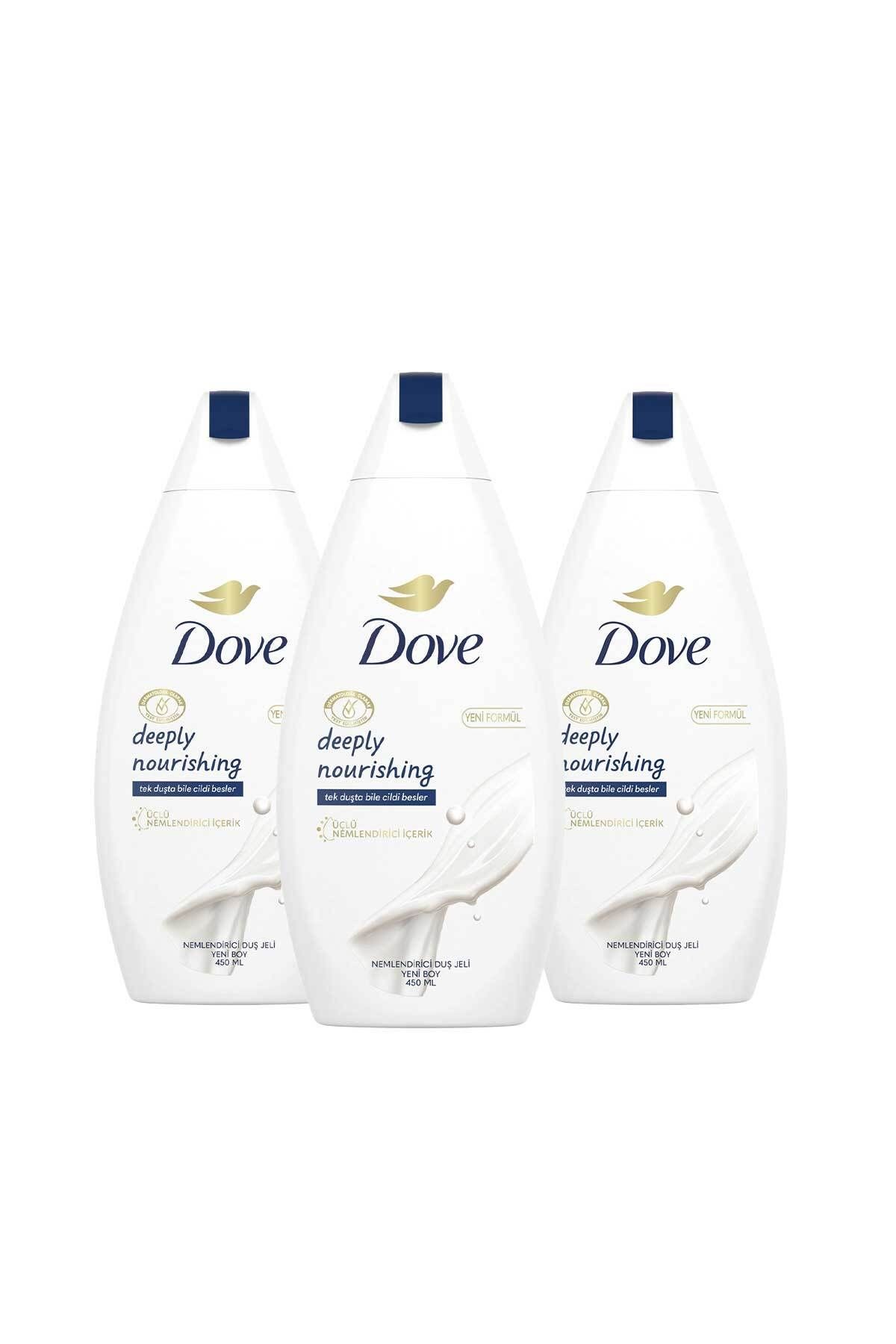 Nemlendirici Duş Jeli Deeply Nourishing 450 ml X3