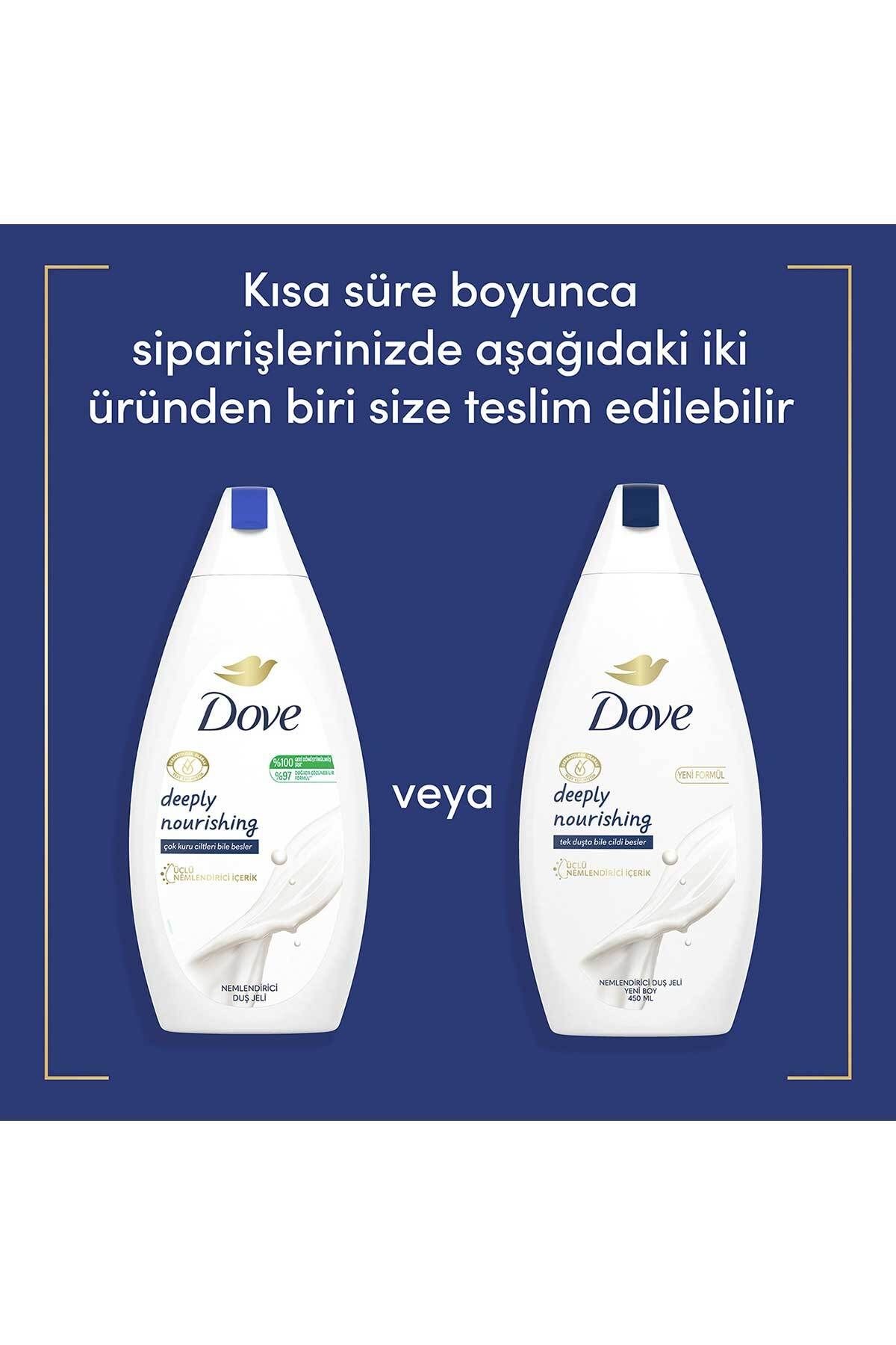 Nemlendirici Duş Jeli Deeply Nourishing 450 ml X3