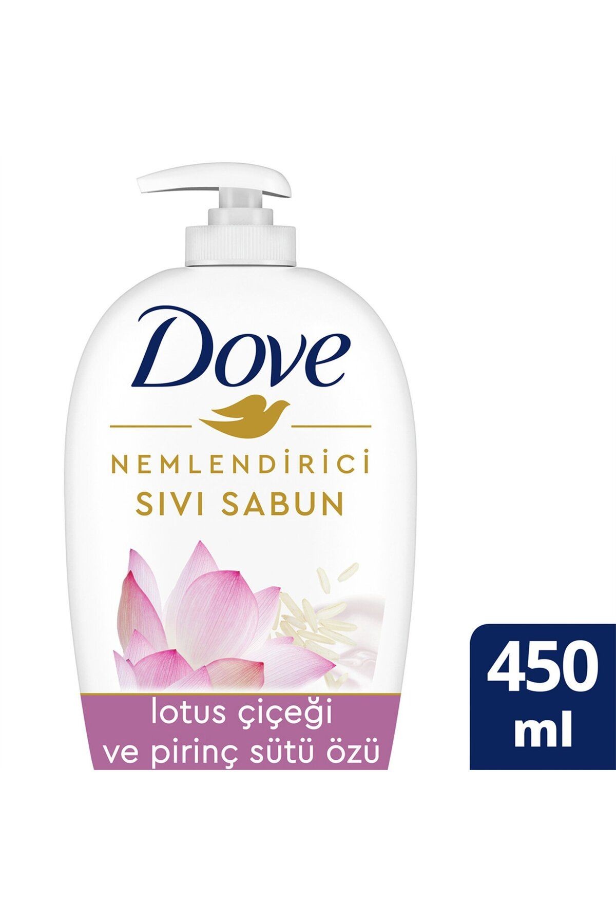 Nemlendirici Sıvı Sabun Lotus Çiçeği Ve Pirinç Sütü Özü 450 ml