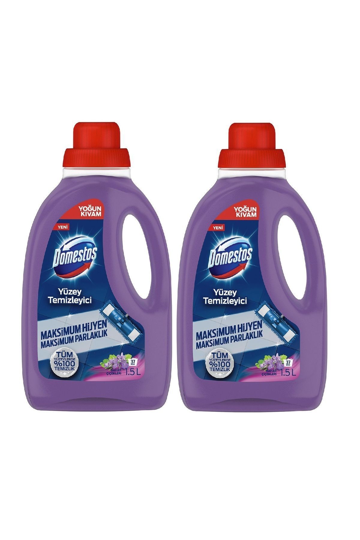Yüzey Temizleyici Bahar Çiçekleri Maksimum Hijyen 1500 Ml x 2 Adet