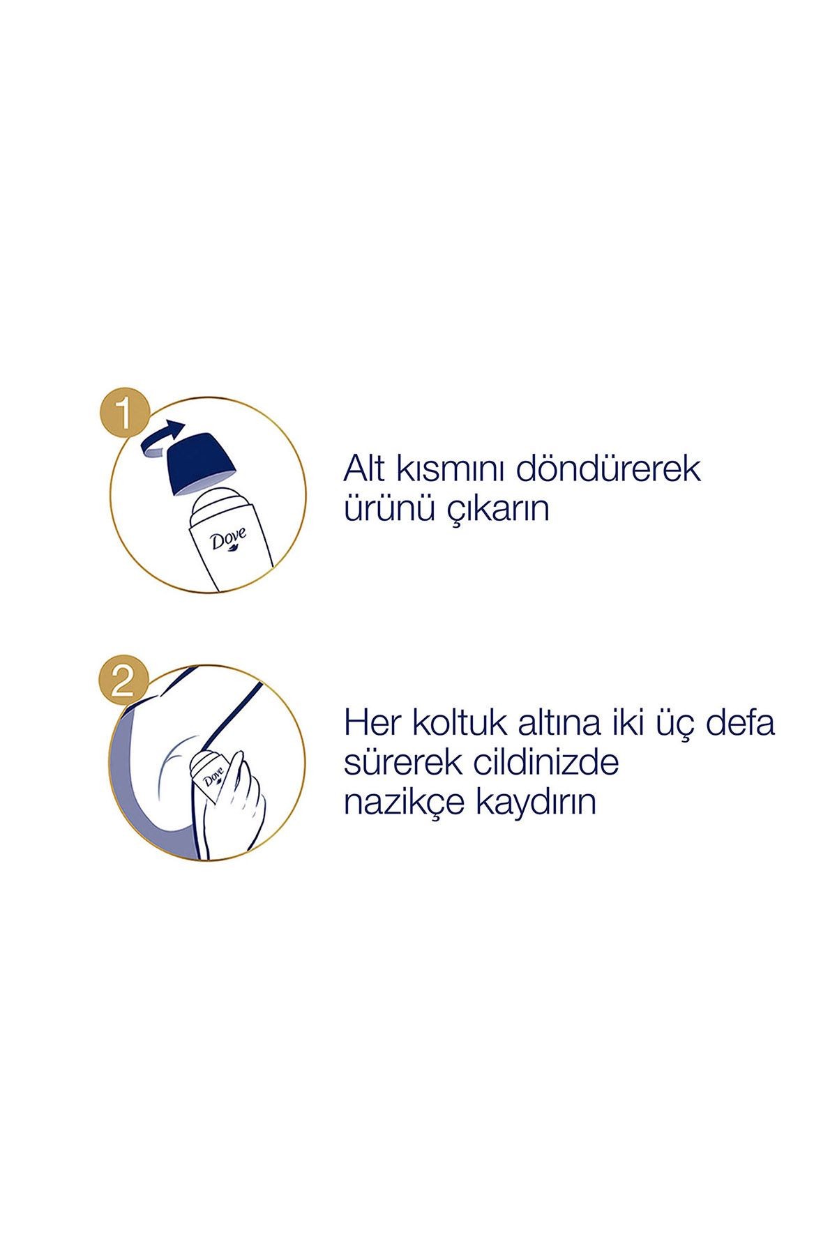 Kadın Roll On Deodorant Original 1/4 Nemlendirici Krem 50ml X2 Adet