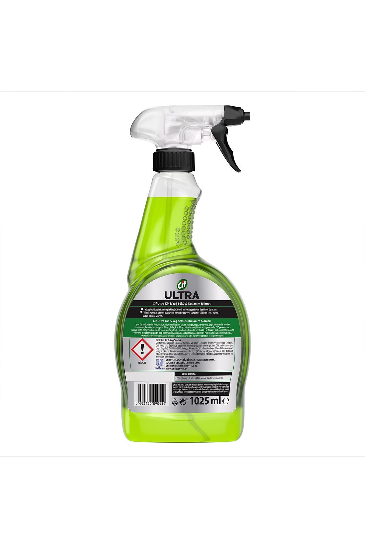 Ultra Anında Etki Kir Ve Yağ Çözücü 1025 ml X4