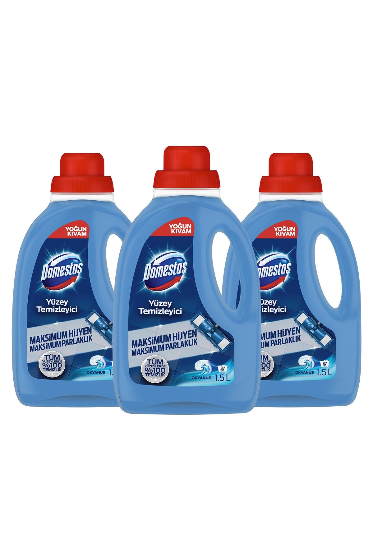 Yüzey Temizleyici Okyanus 1500 ml 3 Adet
