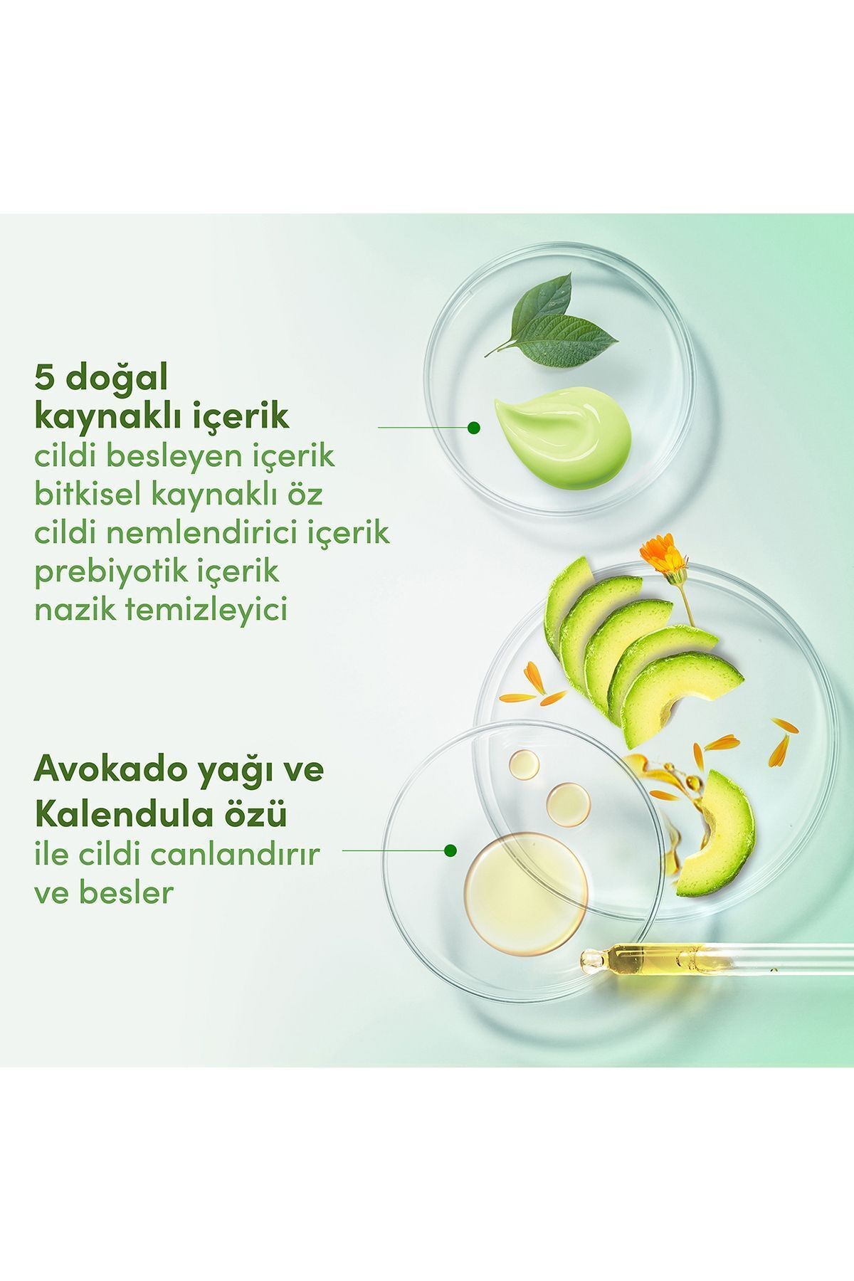 Care By Nature Nemlendirici Duş Jeli Avokado Yağı Ve Kalendula Özü Canlandırıcı 450 ml X2