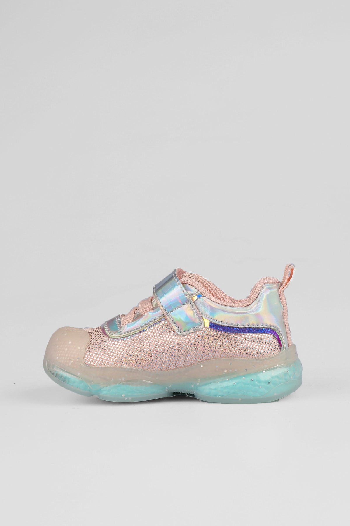 Pety Ortopedik Kız Bebek Pudra Işıklı Rahat Sneaker