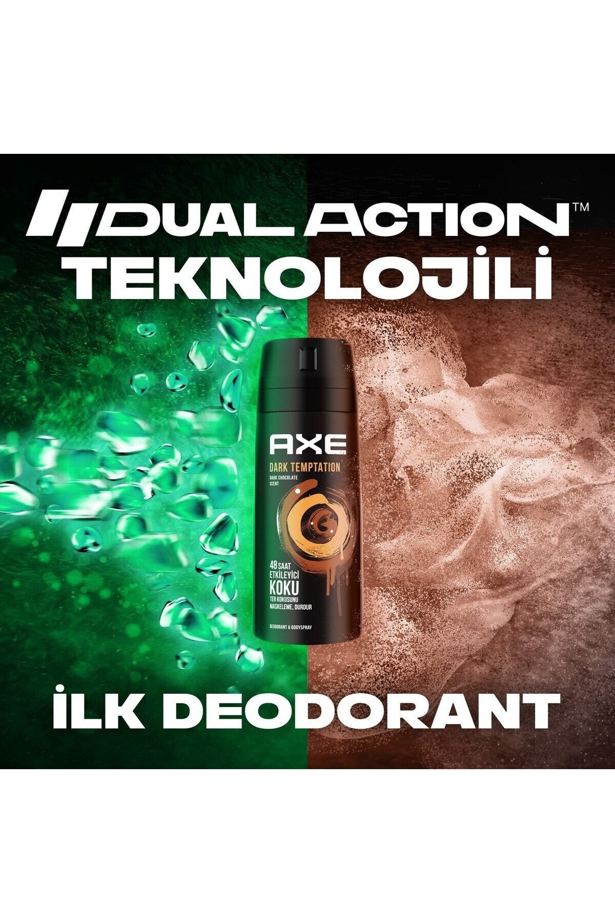Dark Temptation Erkek Sprey Deodorant 150 Ml (3 Adet)