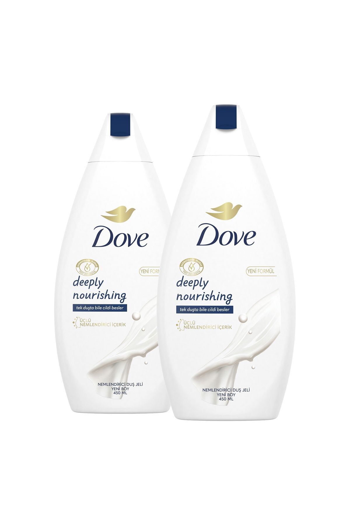 Nemlendirici Duş Jeli Deeply Nourishing 450ml X2