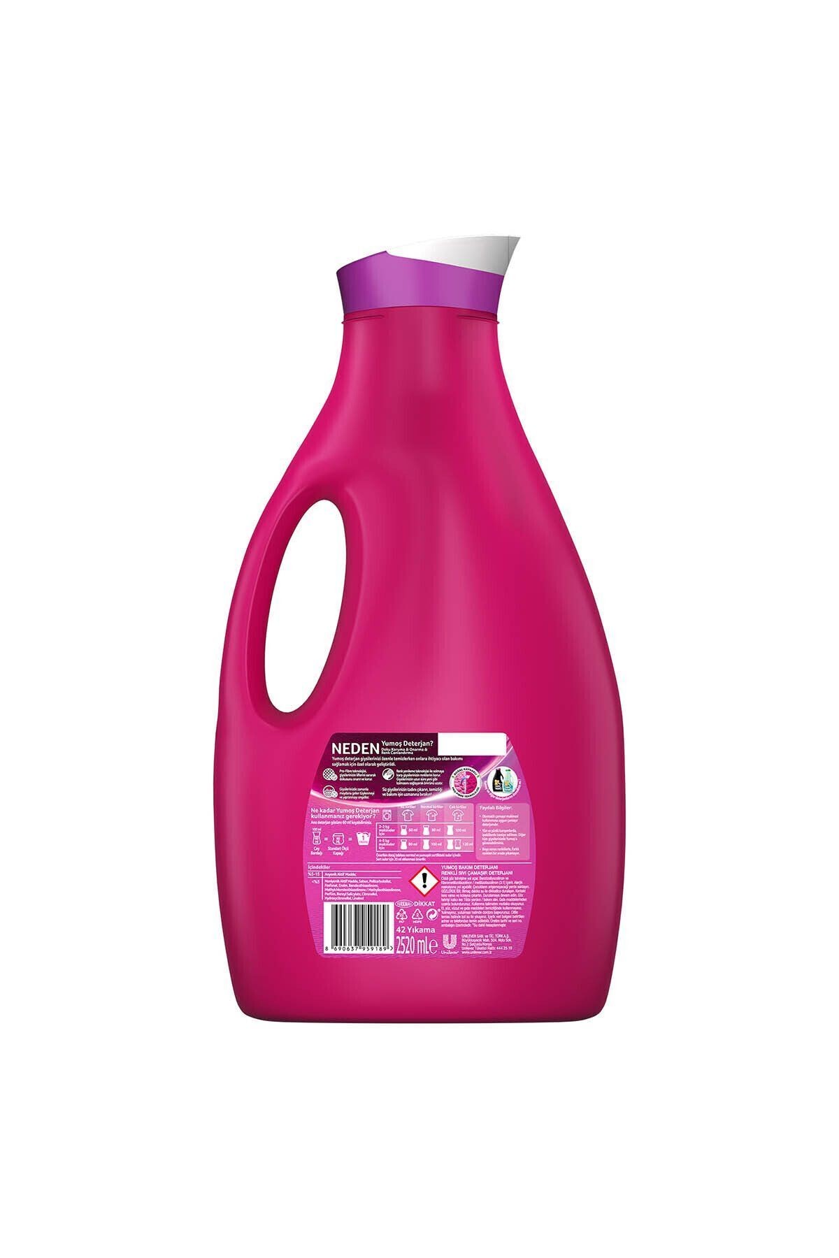 Renkli Giysiler Sıvı Çamaşır Deterjanı 2520 ml