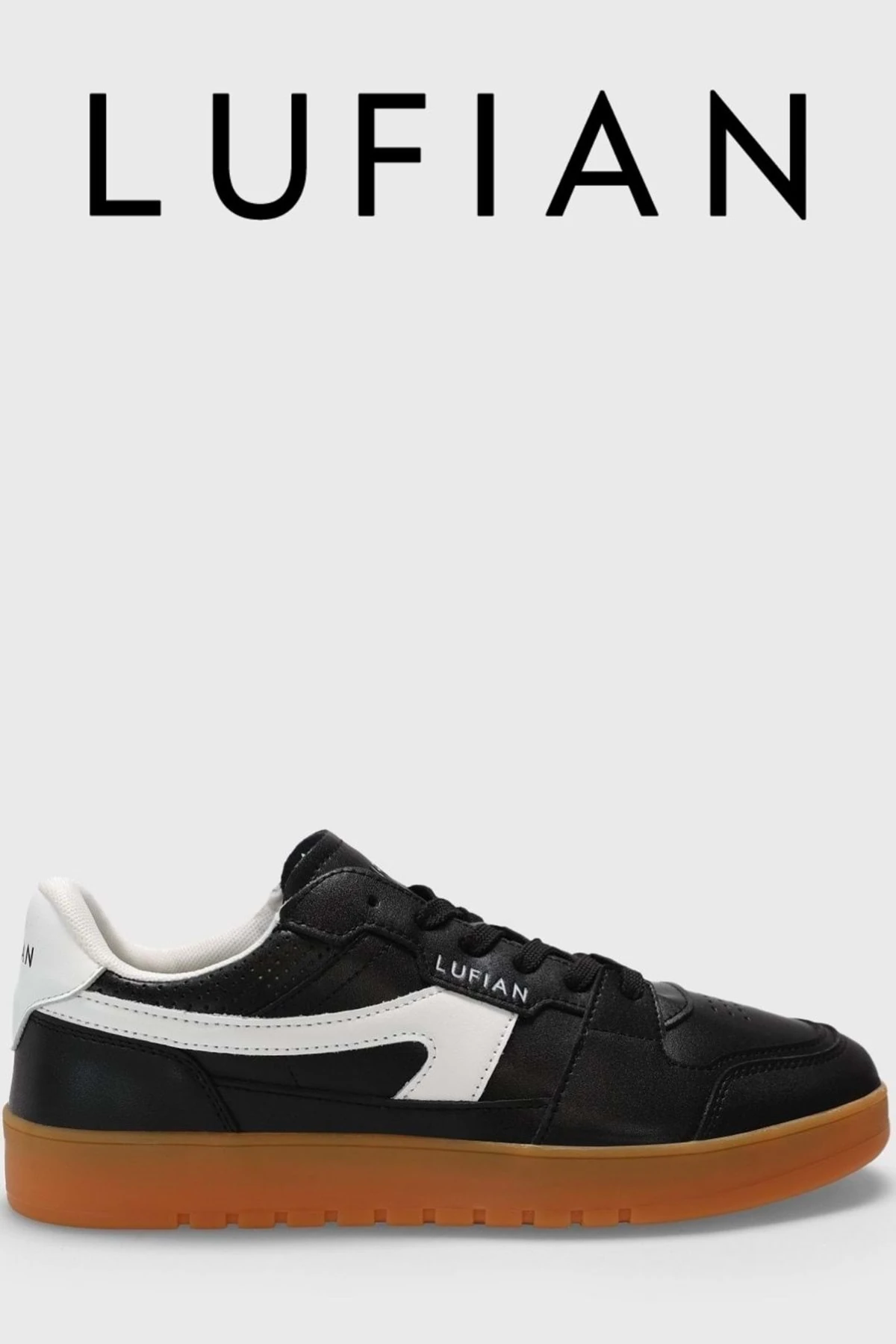 111230256 Jake Sneaker Erkek Deri Ayakkabı SİYAH