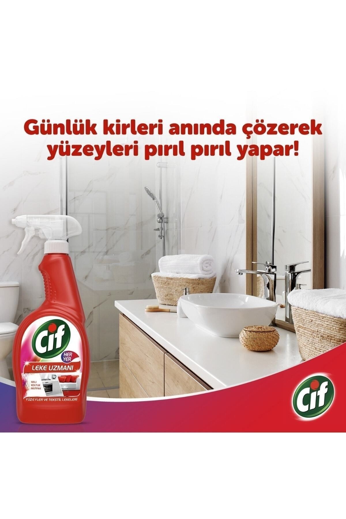 Sprey Yüzey Ve Kumaş Lekeleri Için Leke Uzmanı 750 ml X3