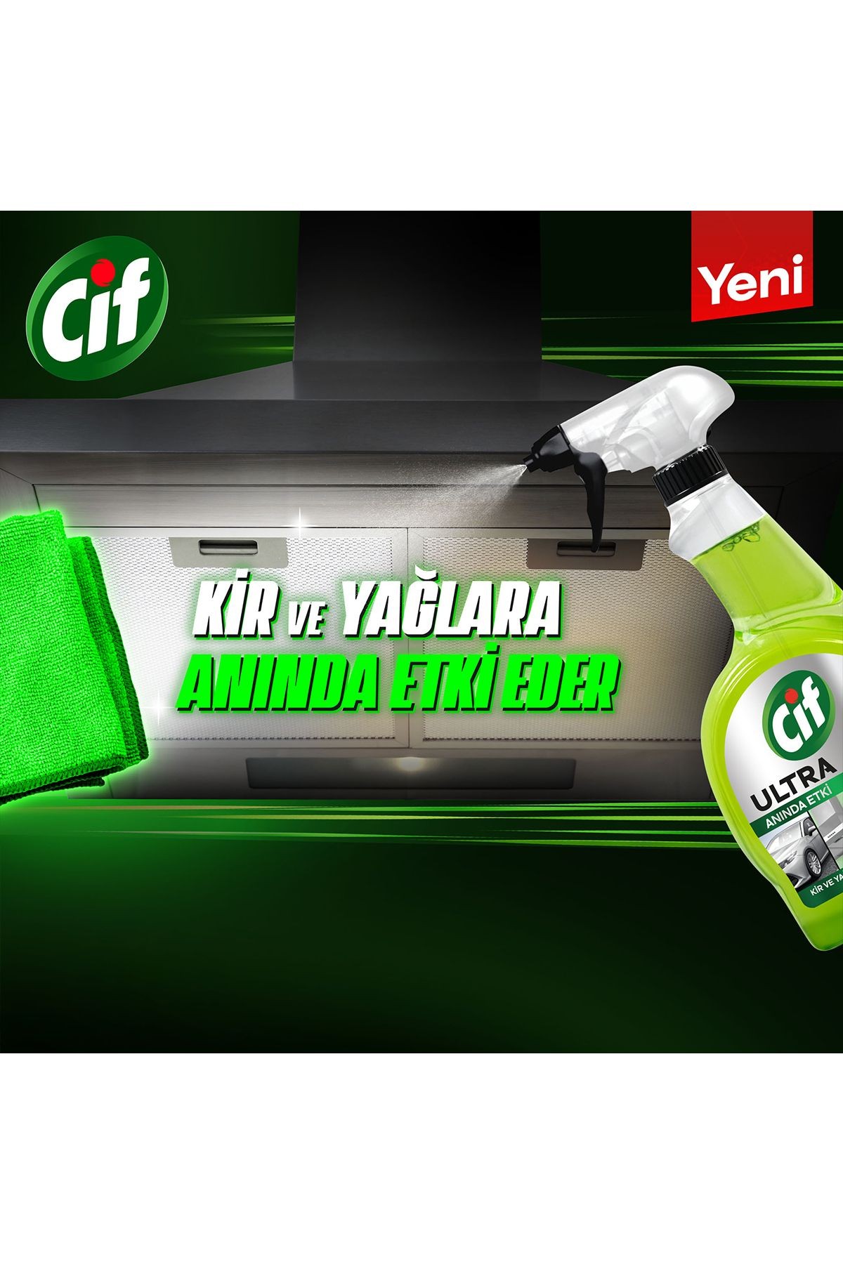 Ultra Anında Etki Kir Ve Yağ Çözücü 1025 ml X4