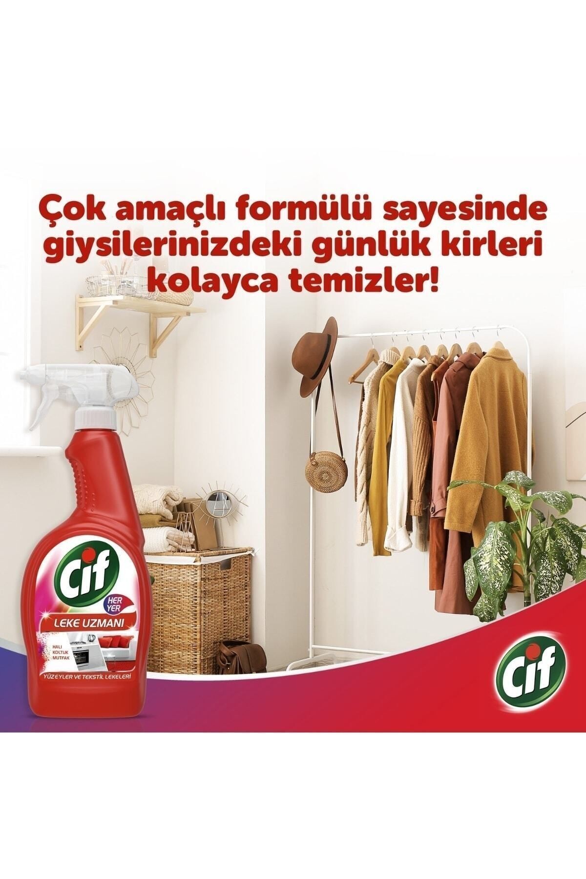 Sprey Yüzey Ve Kumaş Lekeleri Için Leke Uzmanı 750 ml X3