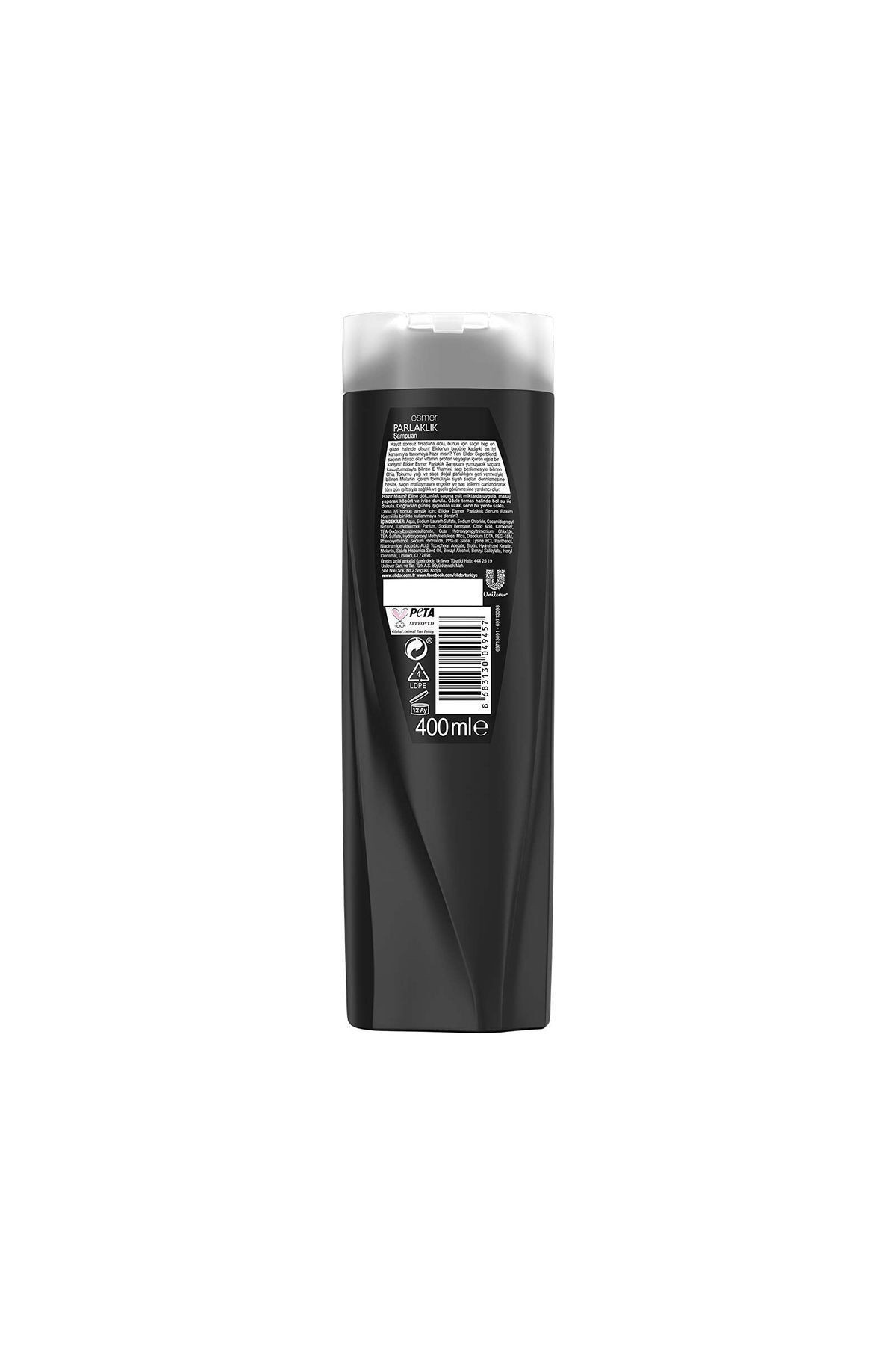 Superblend Saç Bakım Şampuanı Esmer Parlaklık E Vitamini Chia Tohumu Yağı Melanin 400 ml X3