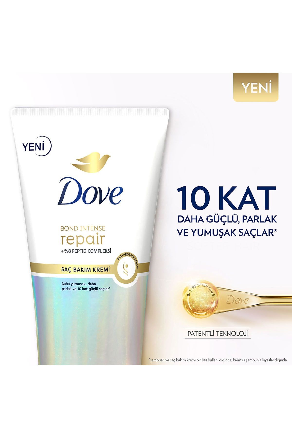 Saç Bakım Kremi Bond Intense Repair + Peptid Kompleksi 170 ml