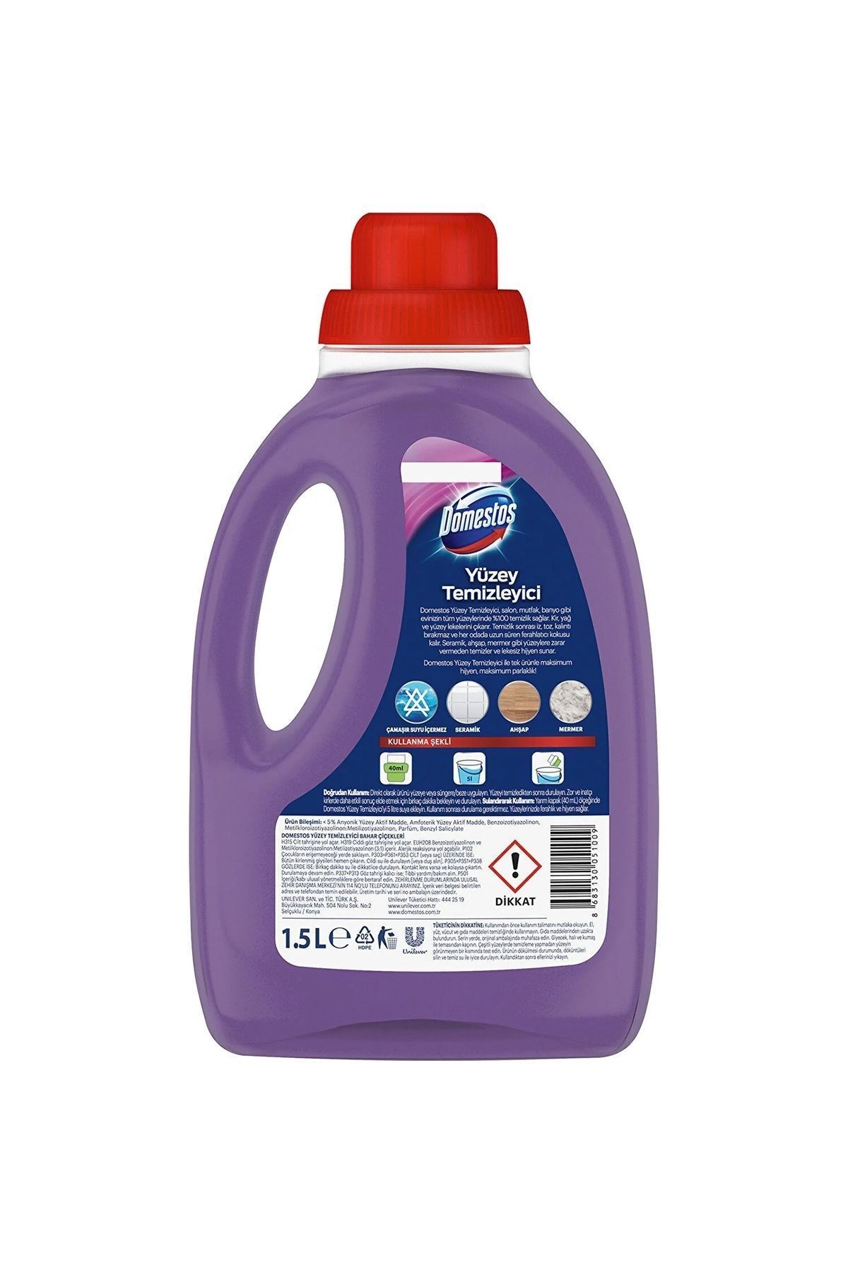 Yüzey Temizleyici Bahar Çiçekleri Maksimum Hijyen 1500 Ml x 2 Adet