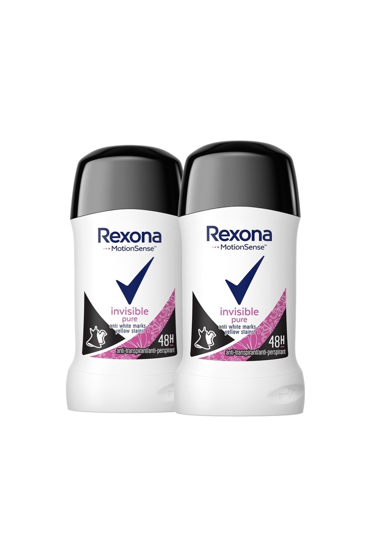 Invisible Pure 48H Kadın Stick Deodorant 2 x 40 ML
