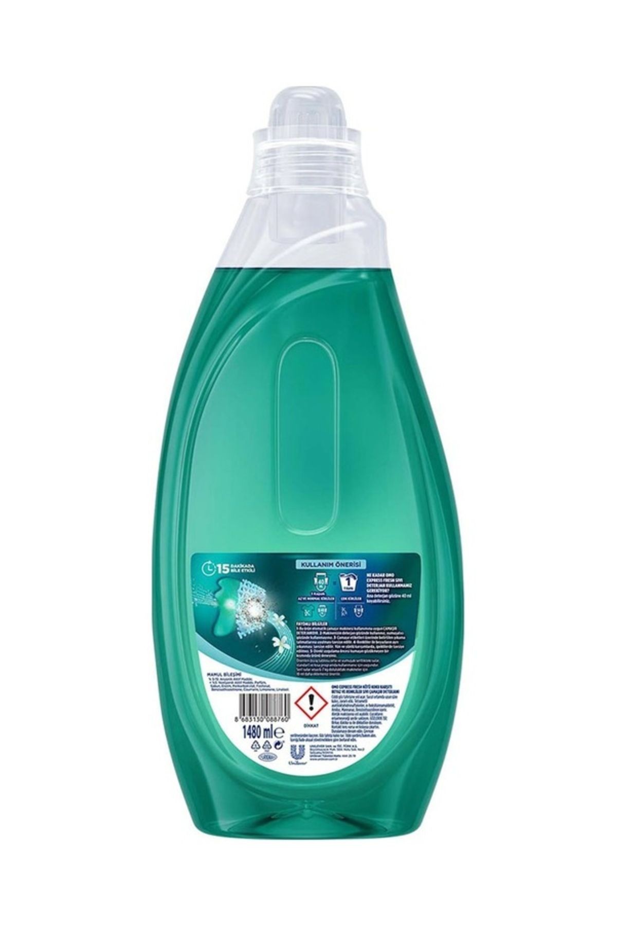 Express Fresh Kötü Koku Karşıtı Beyaz ve Renkliler Sıvı Çamaşır Deterjanı 3 x 1480 ML