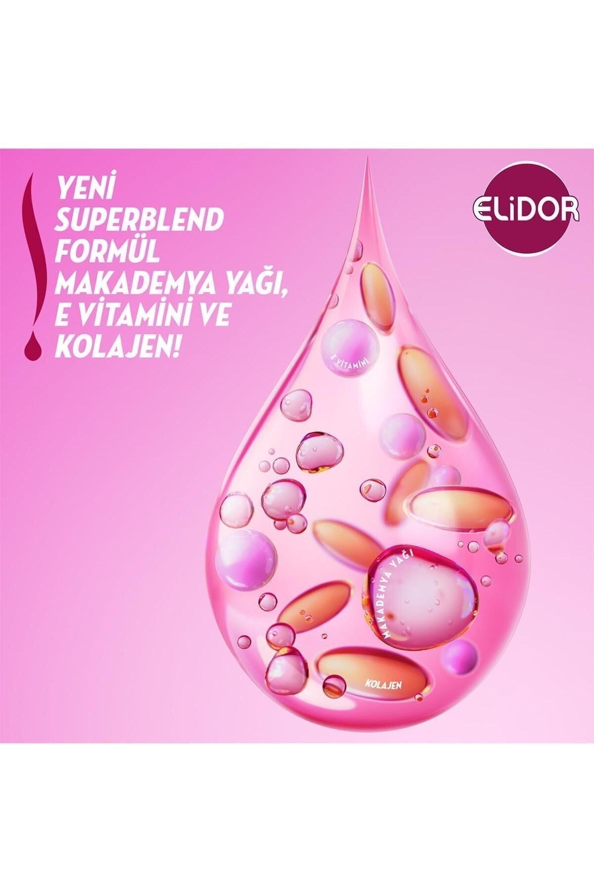 Superblend 2'si 1 Arada Şampuan ve Saç Bakım Kremi Güçlü ve Parlak 400 ML x3