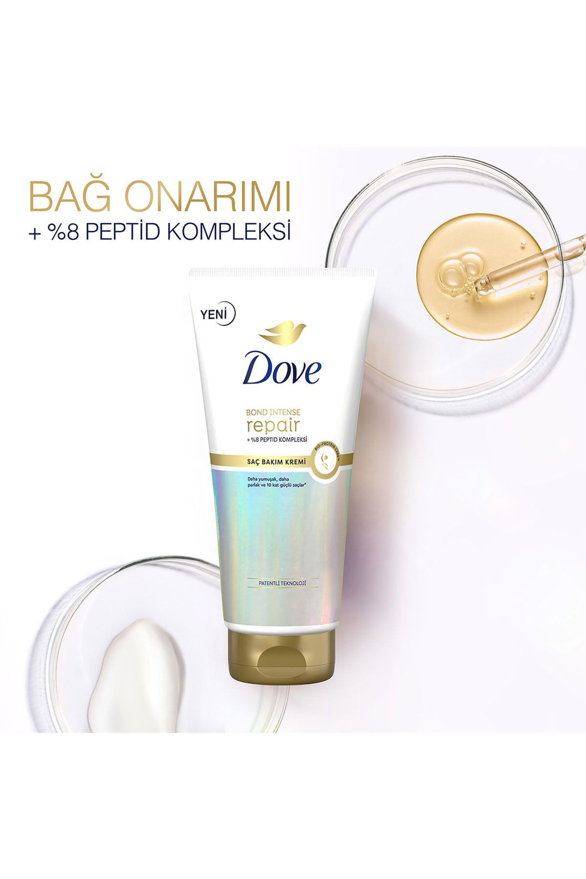 Saç Bakım Kremi Bond Intense Repair + Peptid Kompleksi 170 ml