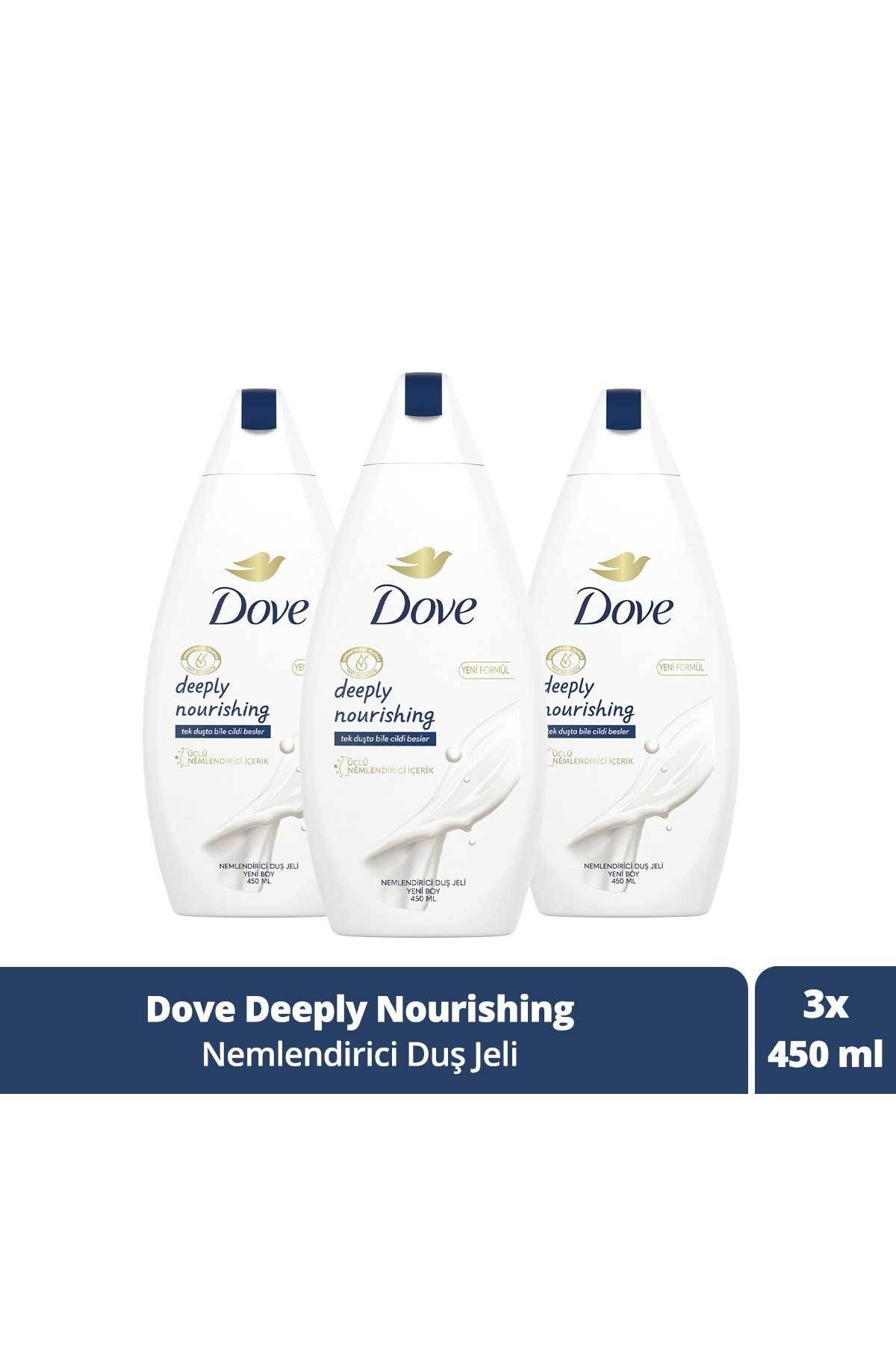 Nemlendirici Duş Jeli Deeply Nourishing 450 ml X3