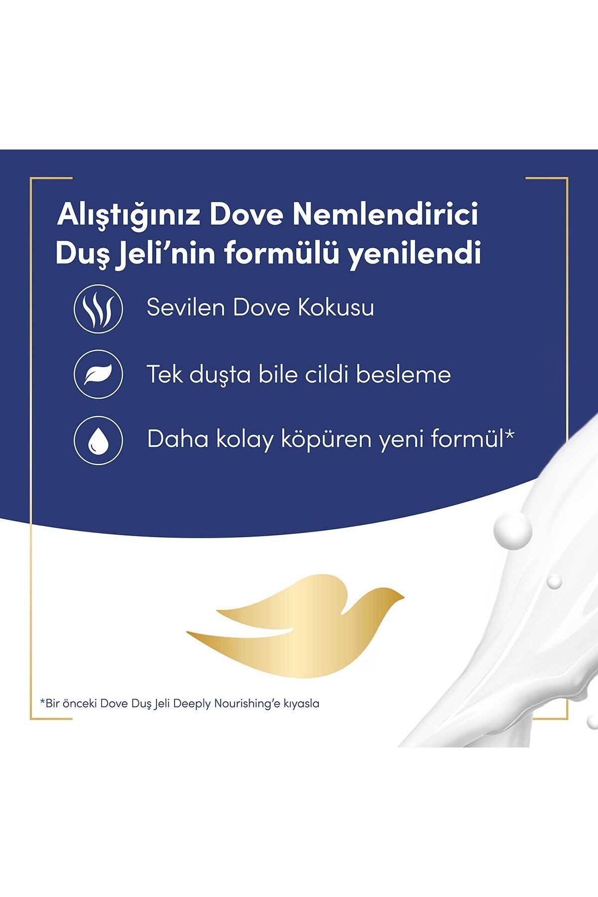 Nemlendirici Duş Jeli Deeply Nourishing 450 ml X3