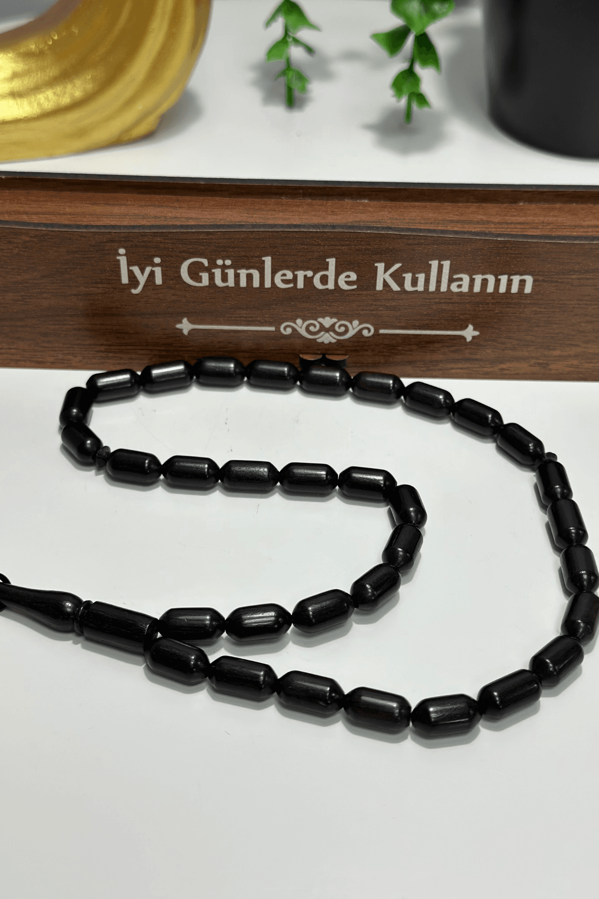 Abanoz Ağacı Tesbih Kapsül