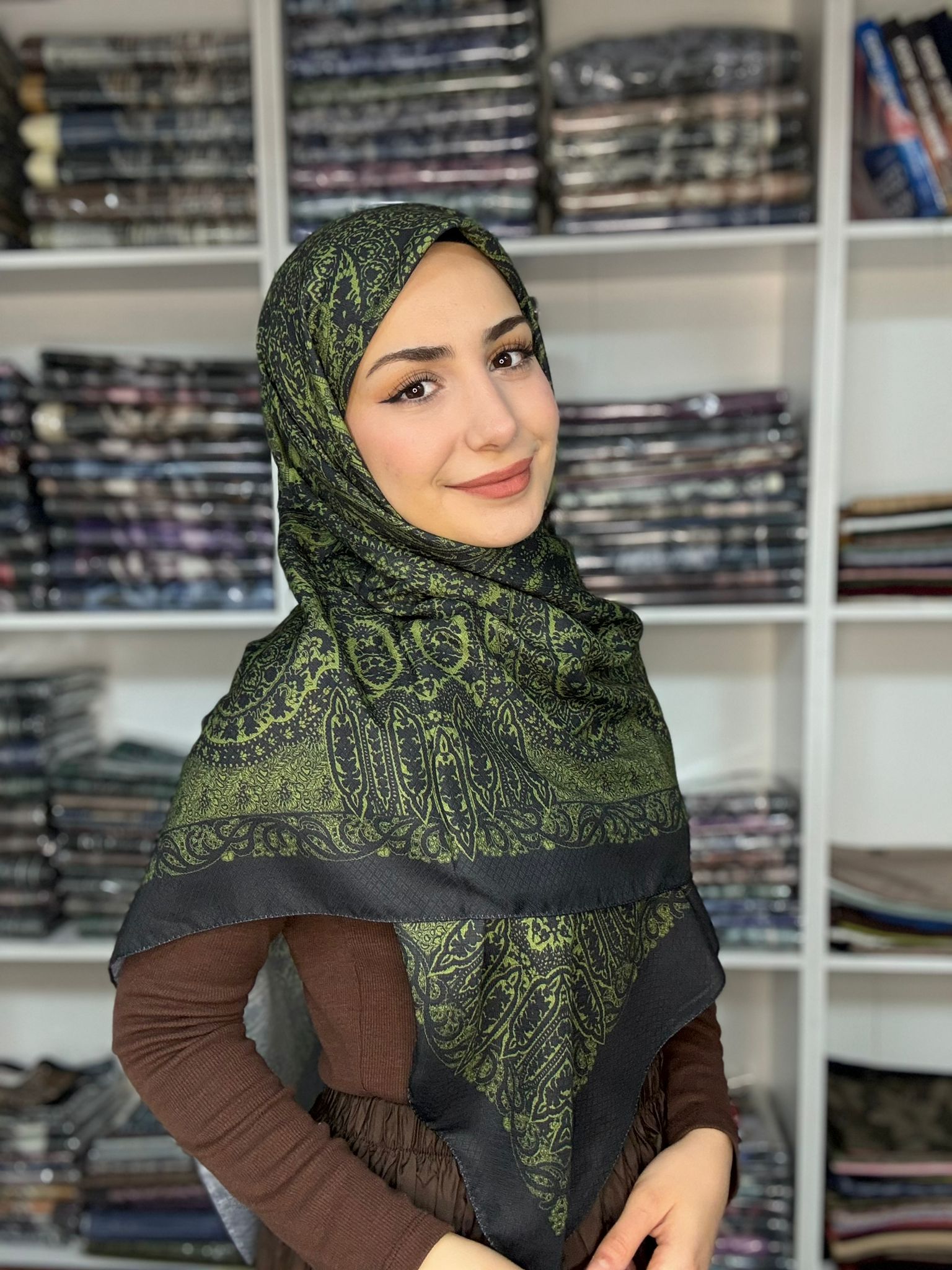 Enderun Zeytin Yeşili Siyah