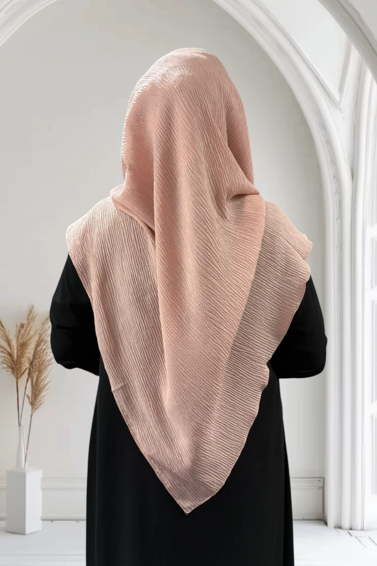 Mio Jazz Büyük Boy Eşarp  120*120 - Pembe