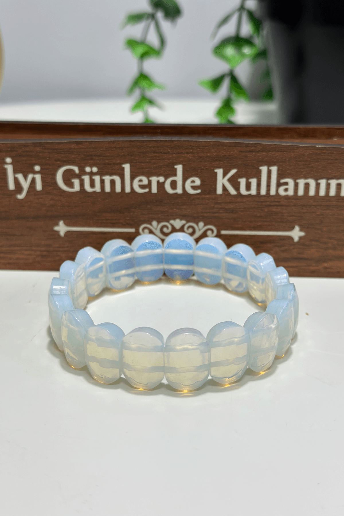 Rolex Serisi Ay Taşı (Opalit) Bileklik – Ay Işığı