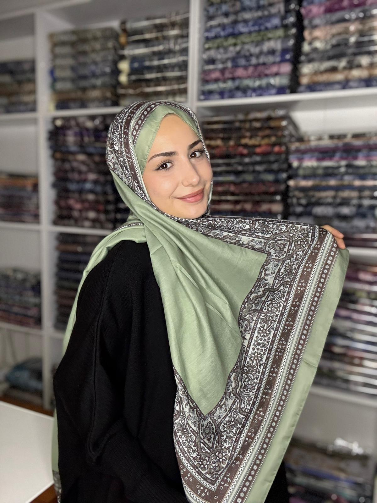 Bohem Pamuk Şal - Bohem Mint