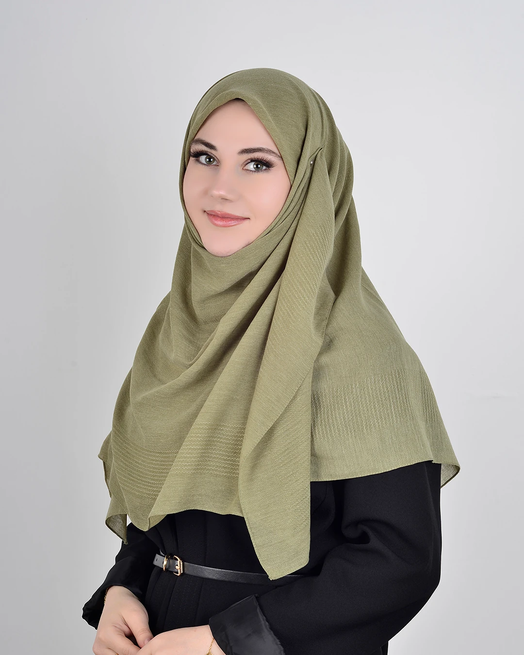 120x120 Büyük Boy Eşarp – Düz Renk Pamuklu - Duru Kekik