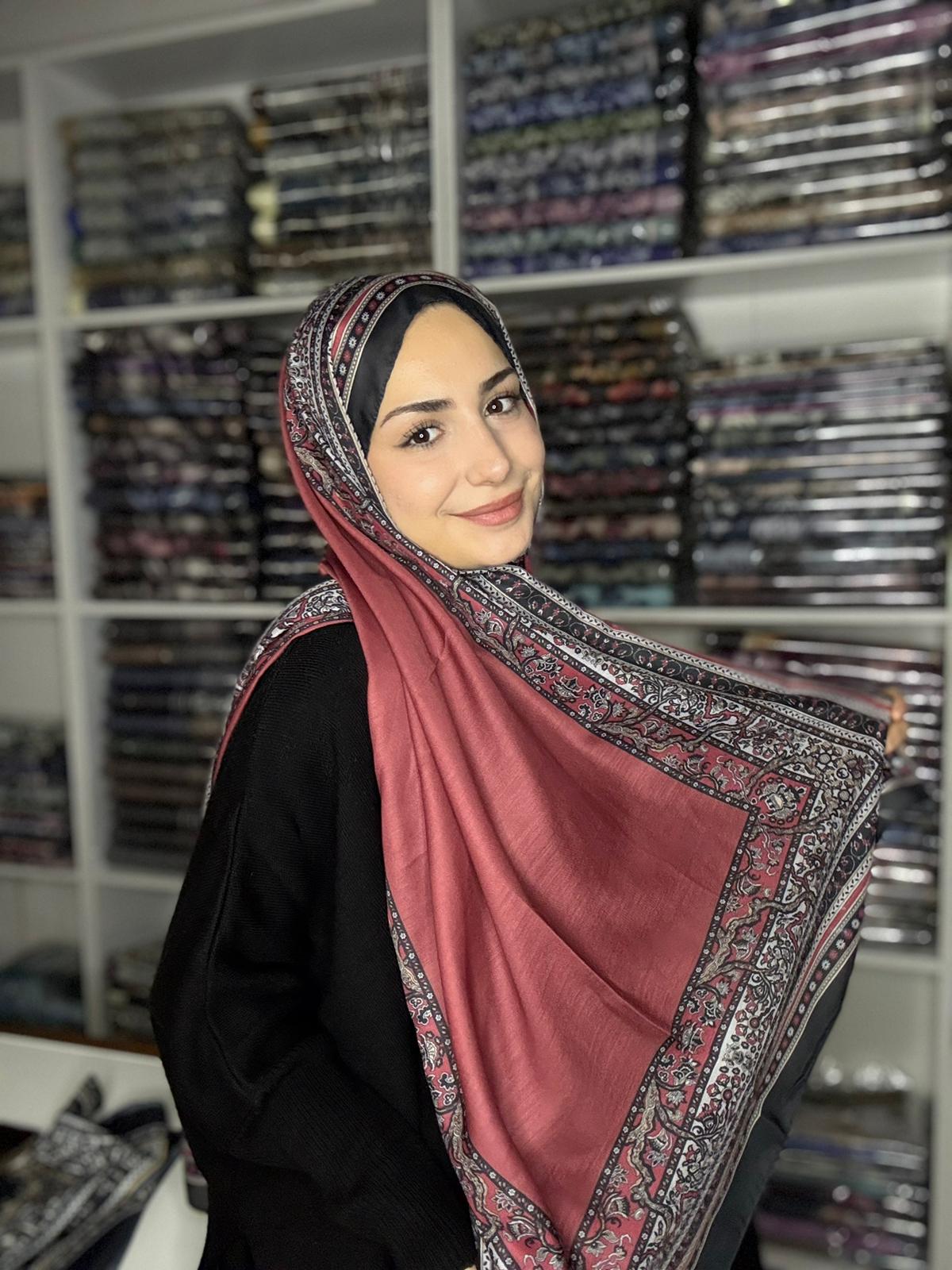 Bohem Pamuk Şal - Bohem Kiremit