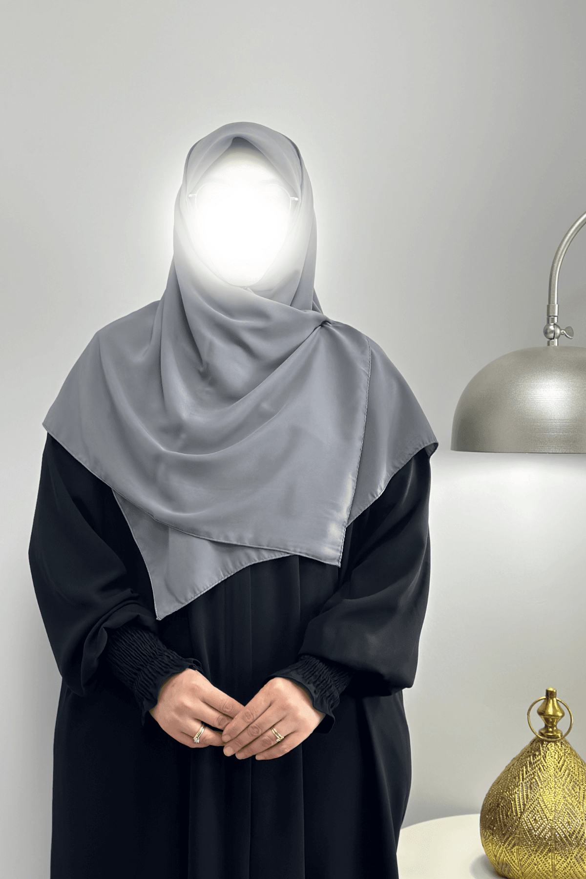 Medine İpeği Büyük Boy Eşarp 110x110