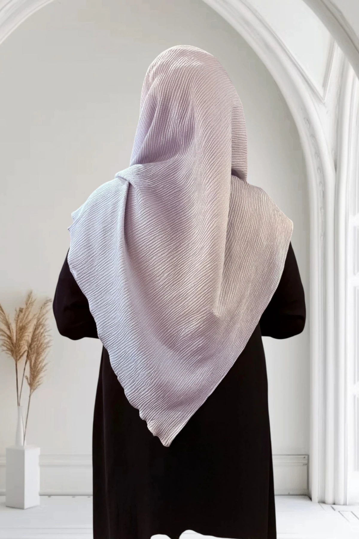 Mio Jazz Büyük Boy Eşarp  120*120 - Pudra