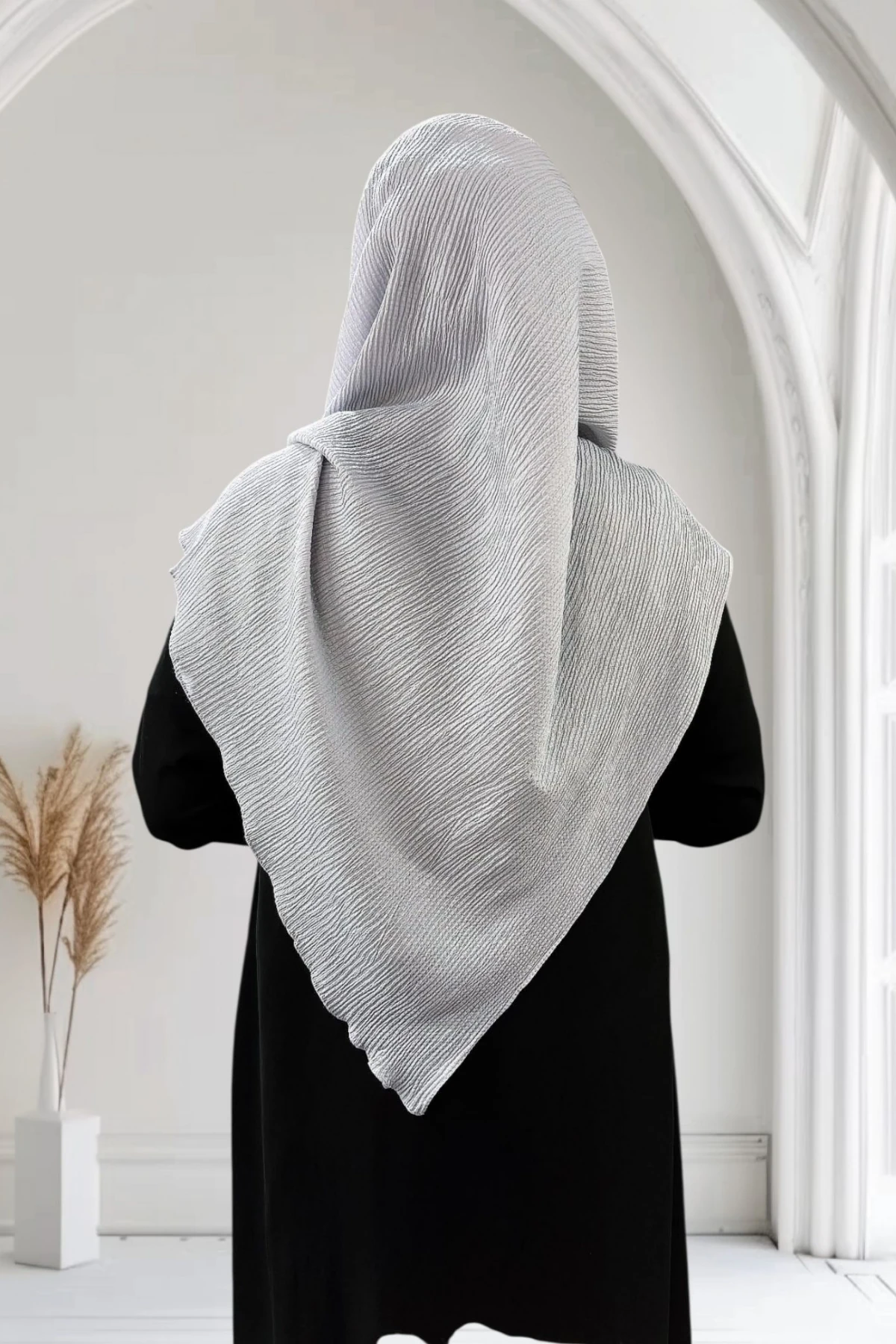 Mio Jazz Büyük Boy Eşarp  120*120 - Taş