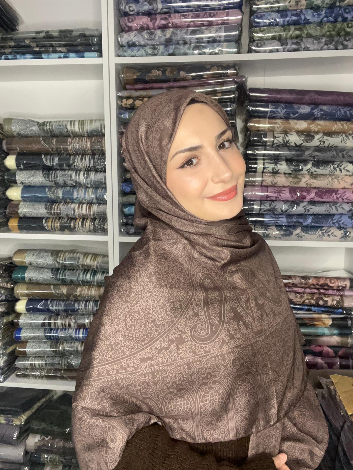 Çini Desen Acı Kahve