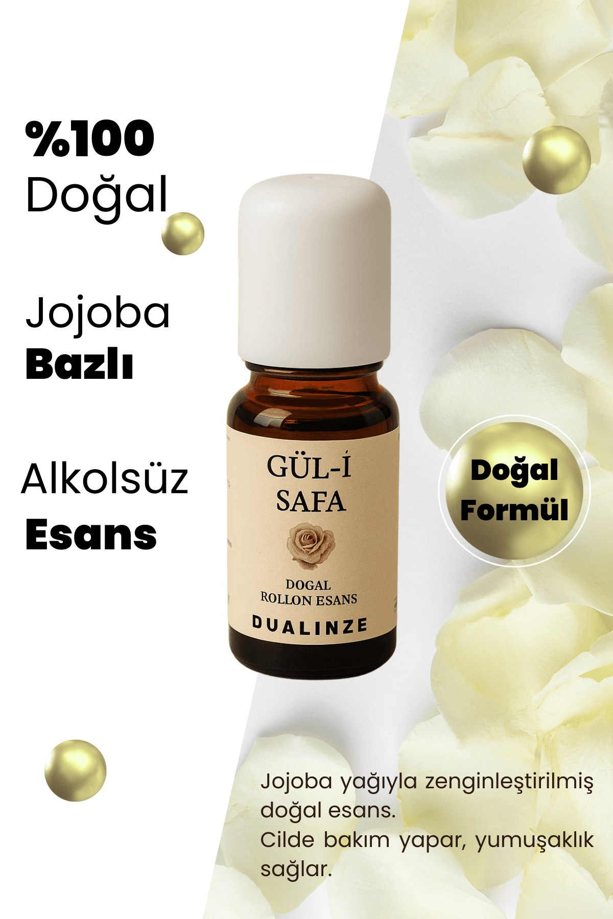 Gül-i Safa Alkolsüz Parfüm ve Alkolsüz Esans Bitkisel Yağ