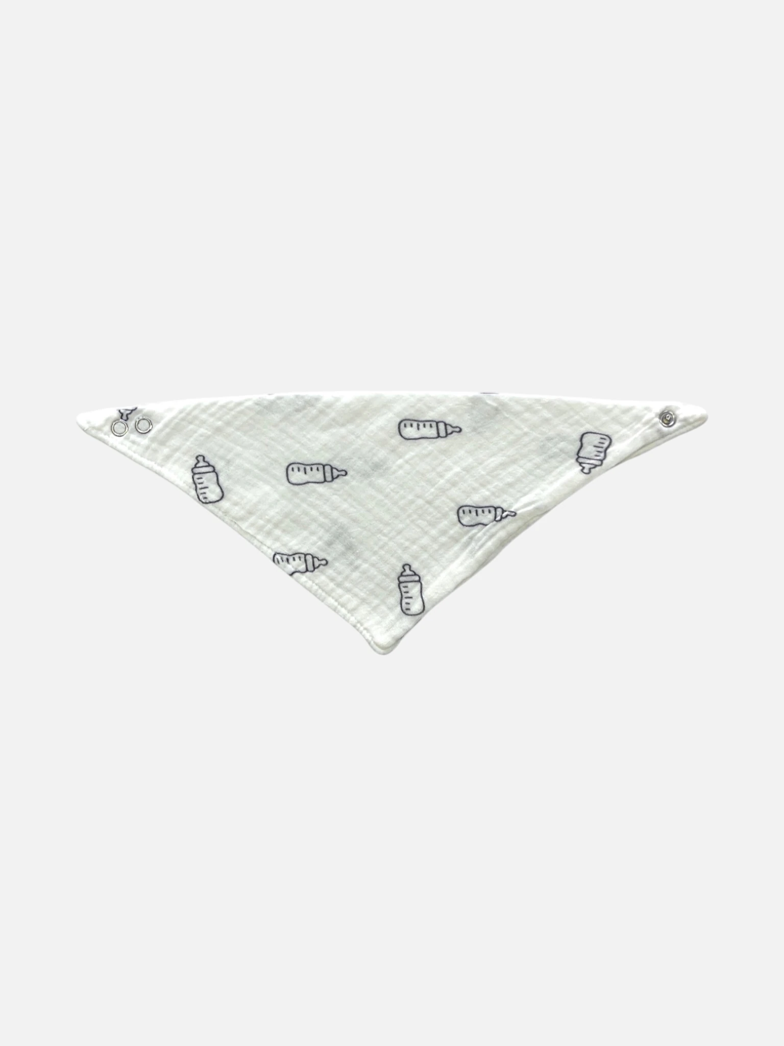 Baby Bottle Print Müslin Newborn Set – 7 Parça 