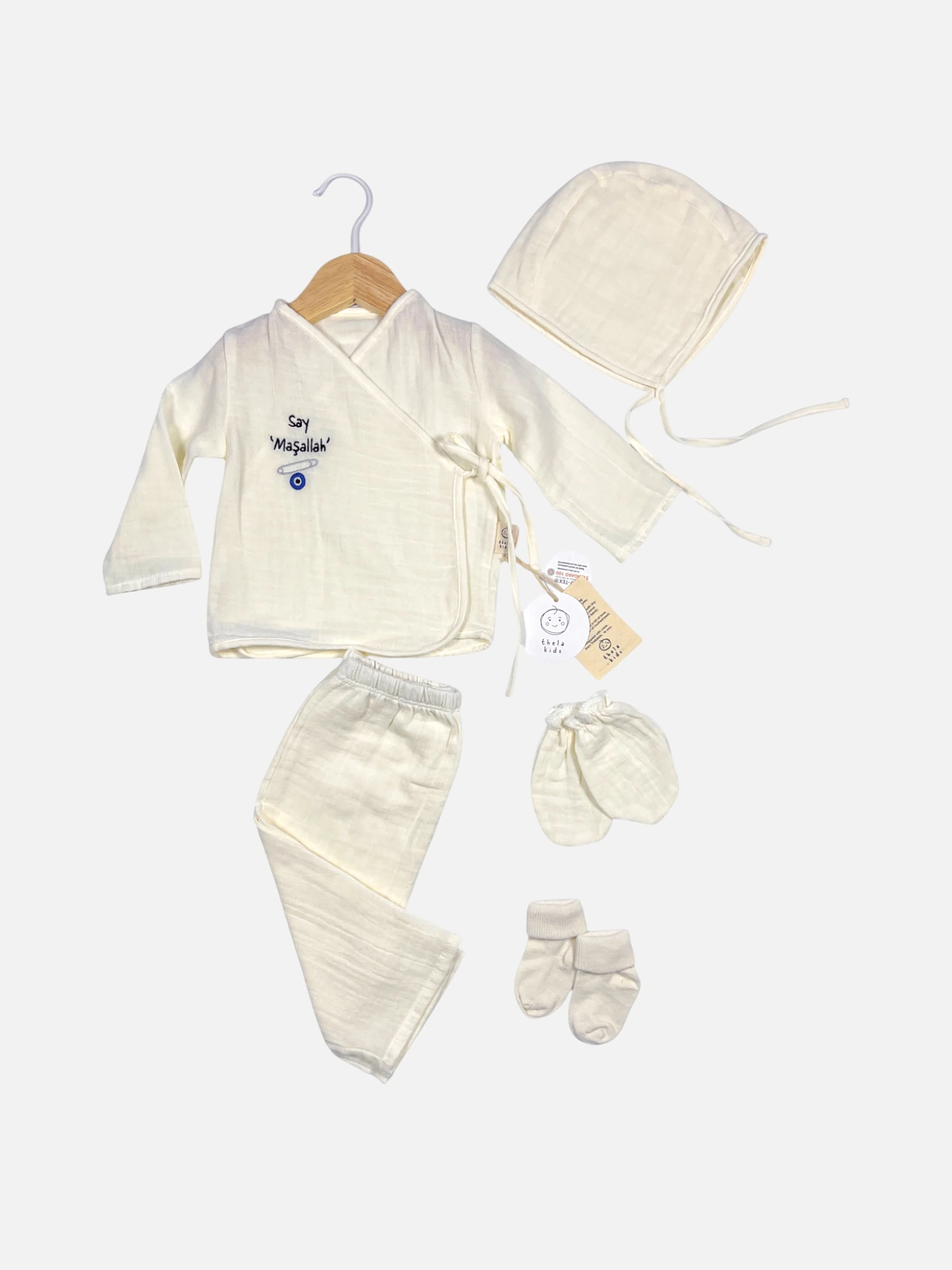 Say ‘Maşallah’ Premium Yenidoğan Seti (10 Parça) 