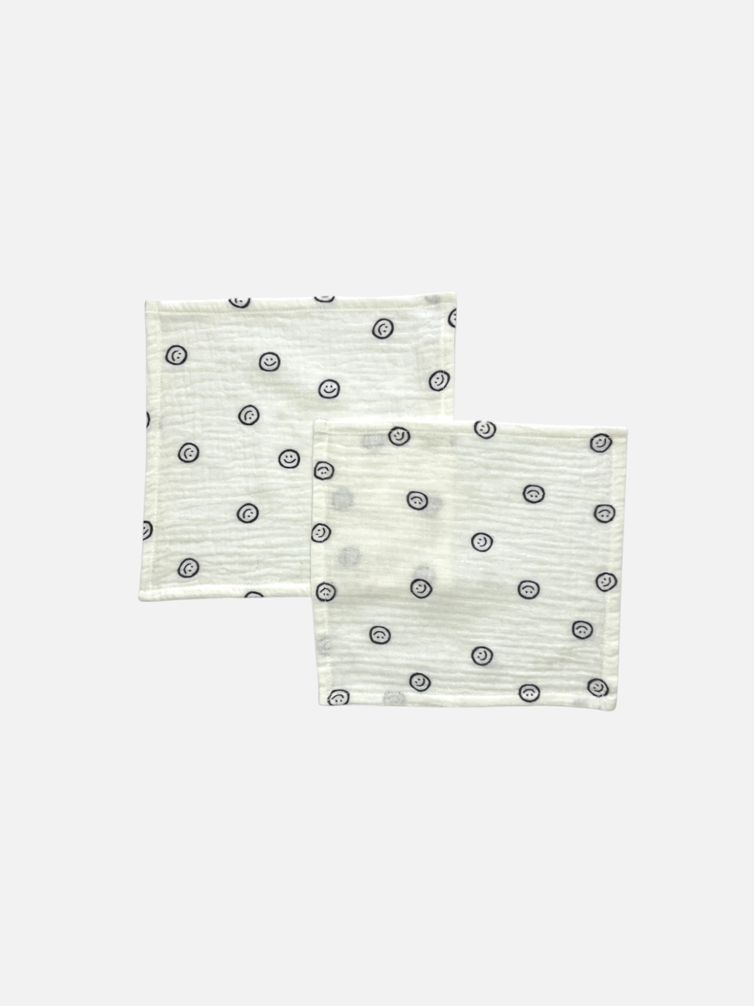 Smile Print Müslin Newborn Set – 7 Parça - Smile Print Muslin Newborn Set – 7 Pieces