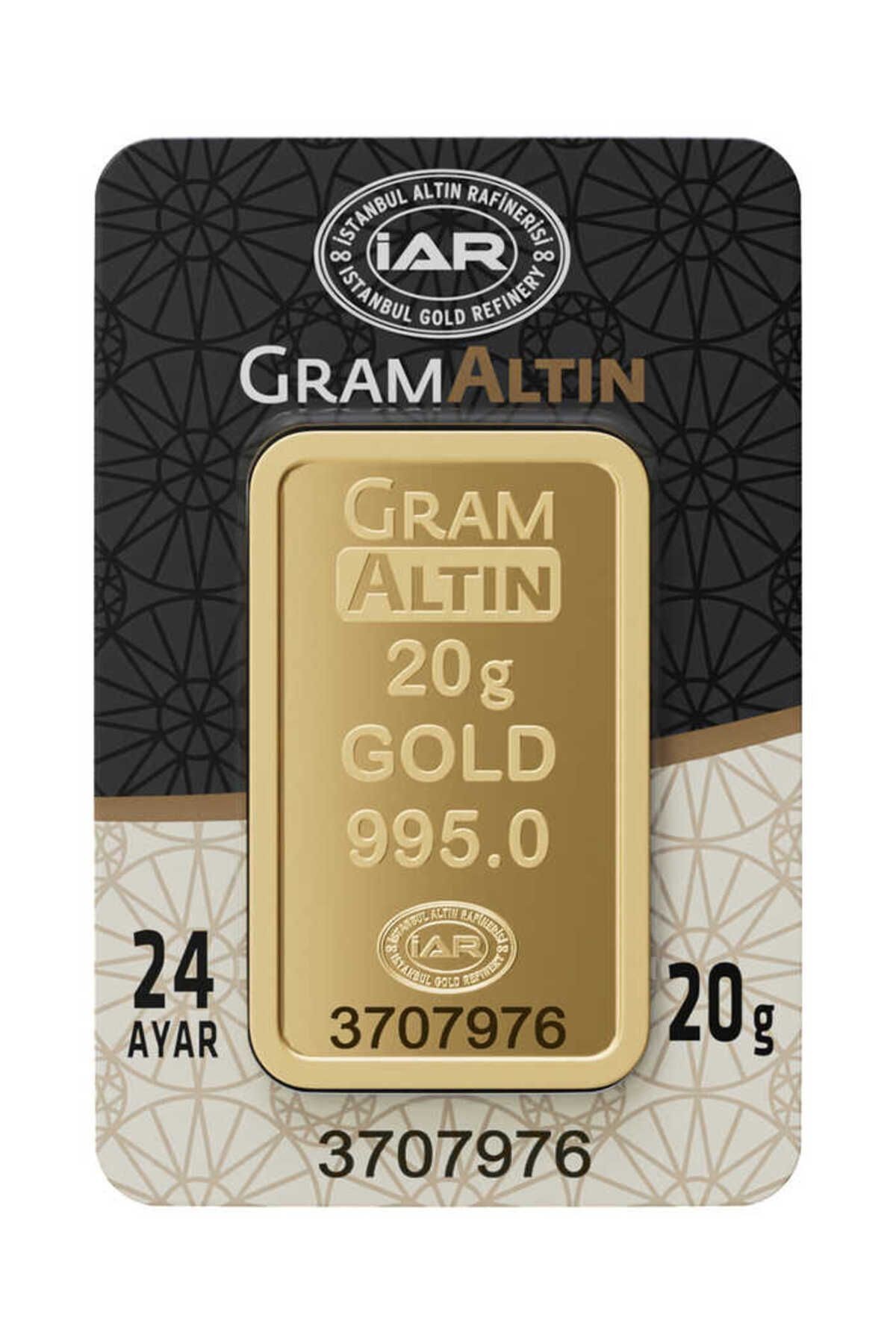 20 Gr 24 Ayar Gram Altın